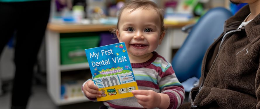 preparing for child's first dental visit children's dentist Muskegon